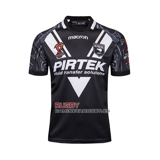 Camiseta Nueva Zelandia Kiwis Rugby RLWC 2017 Local